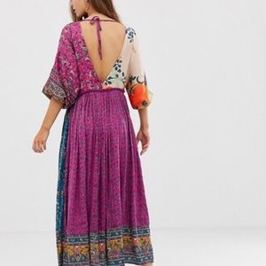 Free People What You Want Maxi Peasant Dress